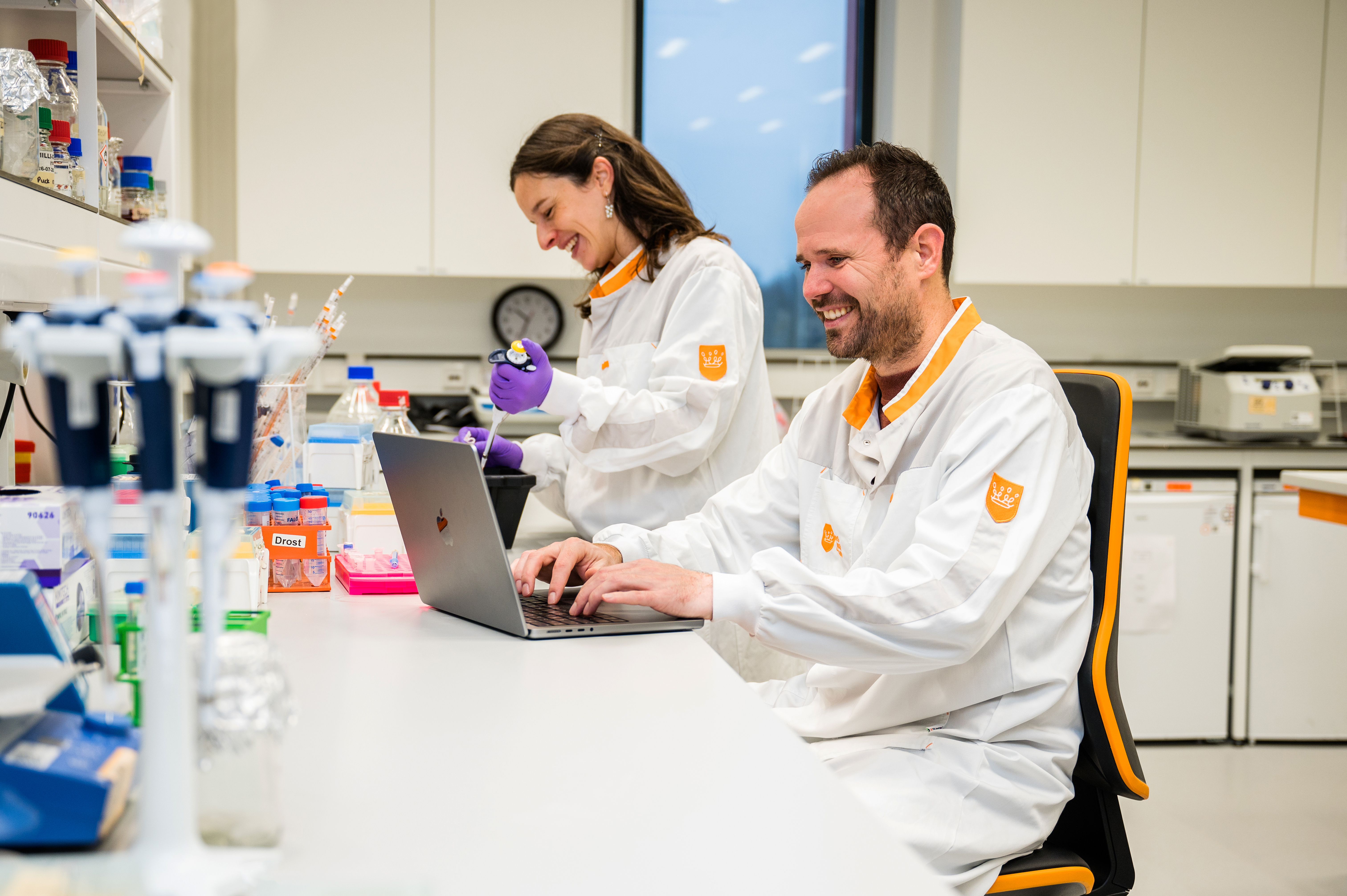 In the lab of Jarno Drost